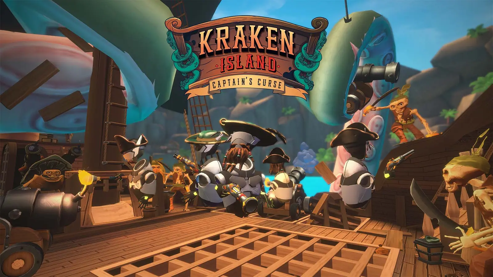 Kraken Island : Captain’s Curse cover art